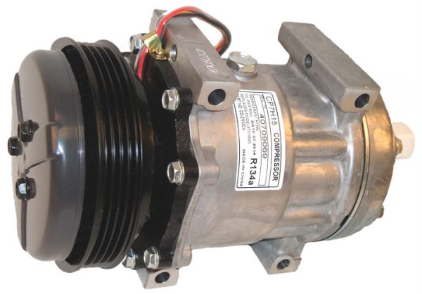 New AC Compressor Sanden Style 4274 U4274U1 1481 Case IH Loader Backhoe Tractor Ford New Holland 87548077 84159488